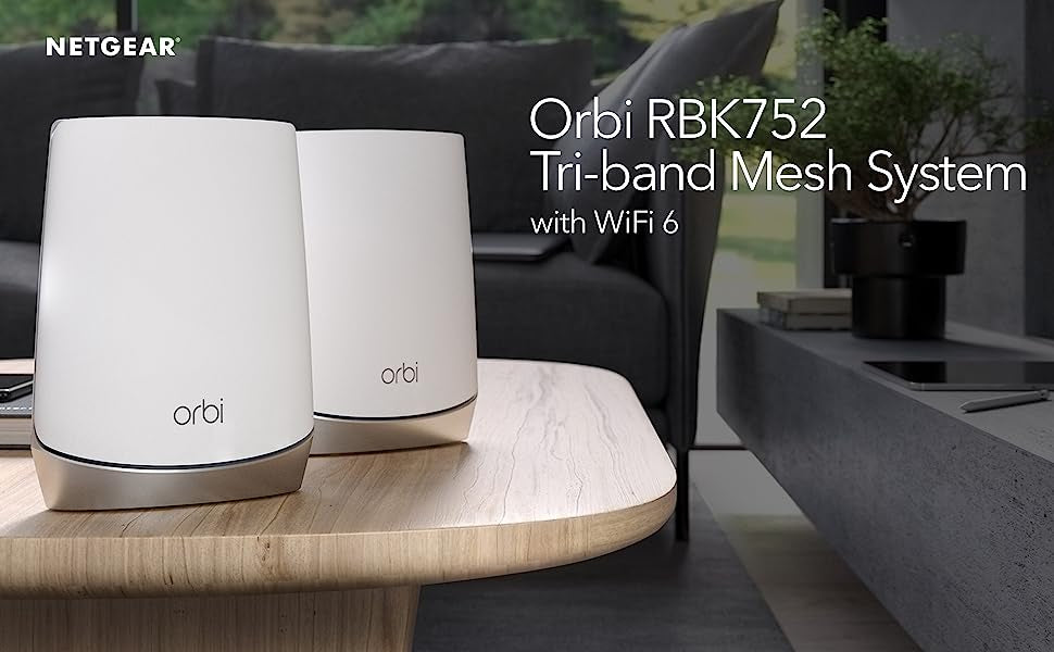 Orbi 750 Series Tri-Band WiFi 6 Mesh System - iGadget