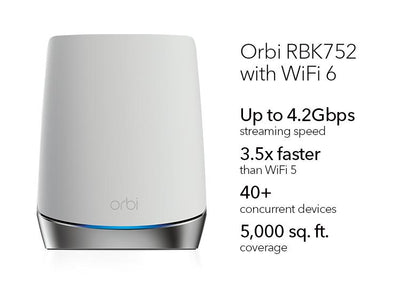 Orbi 750 Series Tri-Band WiFi 6 Mesh System - iGadget