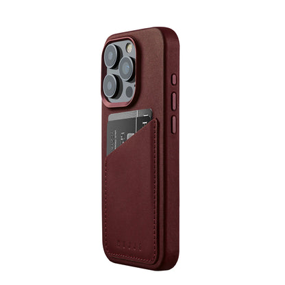 Full Leather Wallet Case iPhone 15 Pro Max - iGadget