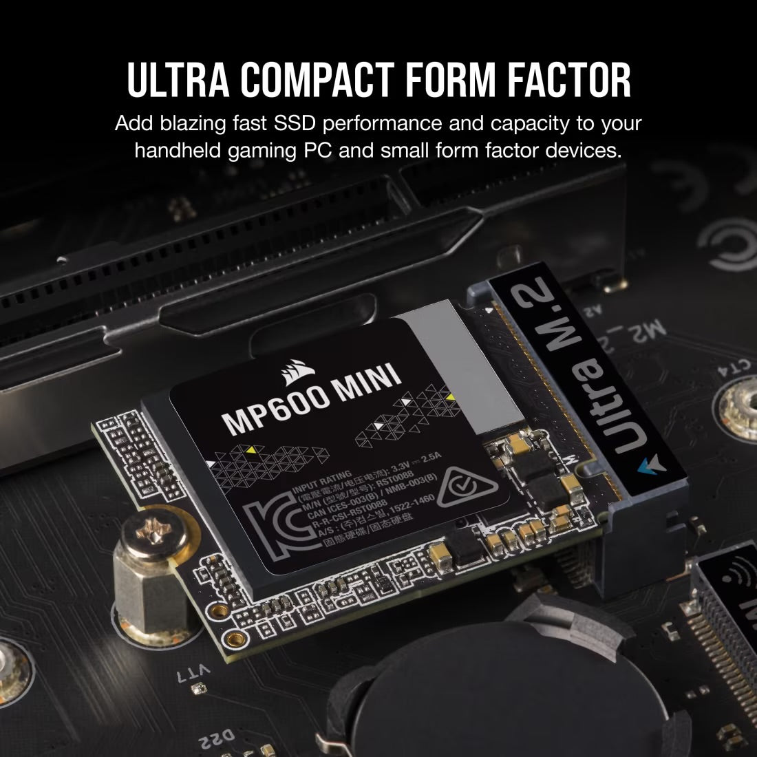 MP600 MINI (Gen4) PCIe x4 NVMe M.2 2230 SSD - igadget - CORSAIR ouedkniss-jumia