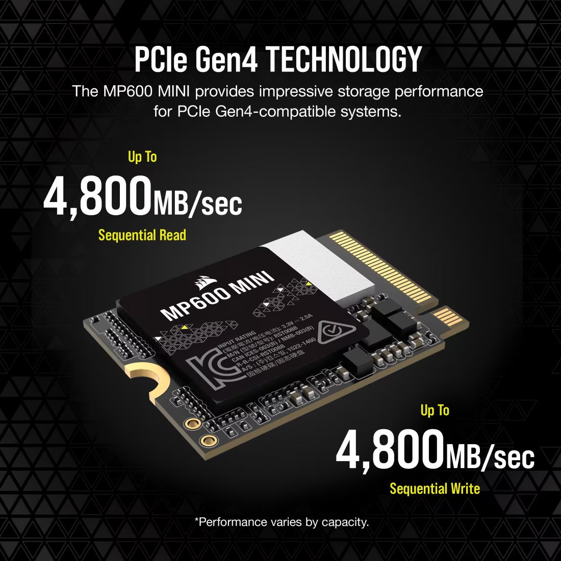MP600 MINI (Gen4) PCIe x4 NVMe M.2 2230 SSD - igadget - CORSAIR ouedkniss-jumia