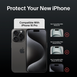 ScreenForce Privacy Screen Protector for iPhone 16 Pro - iGadget