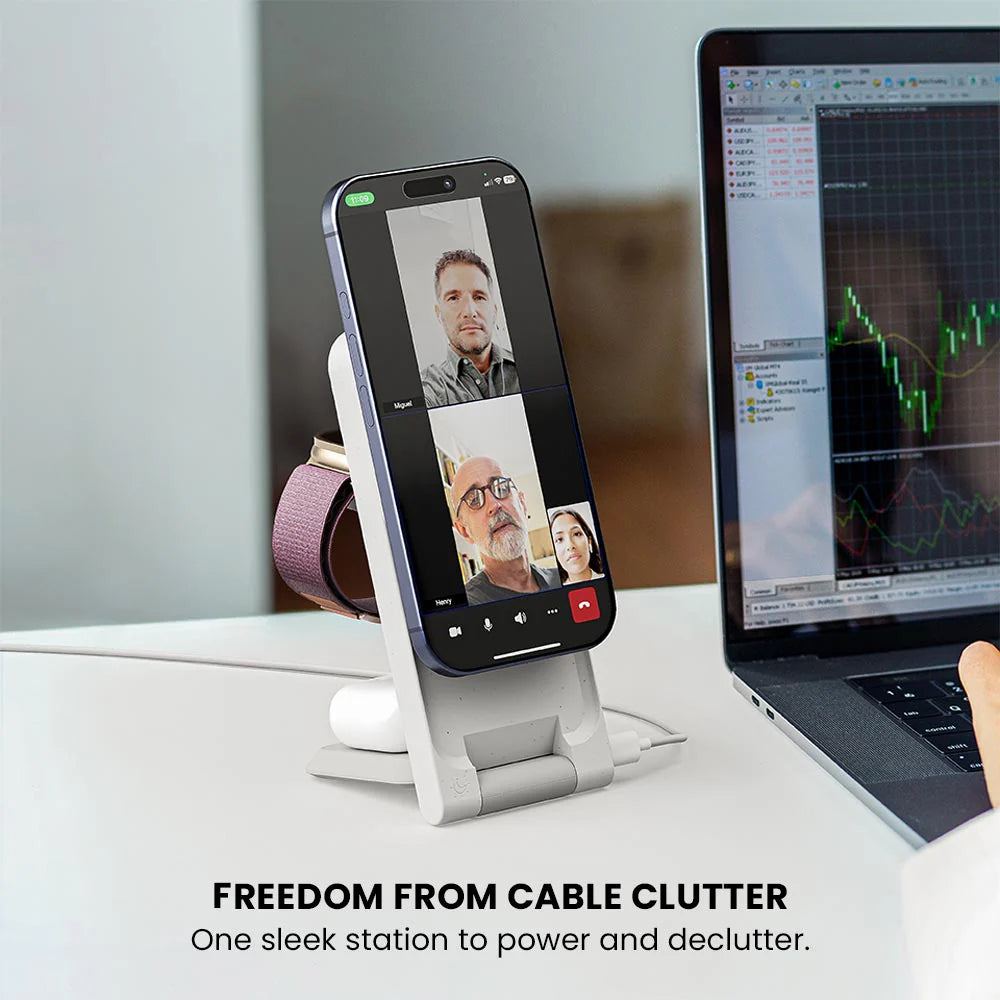 ARIA 3-in-1 Wireless Charging Station - igadget - Journey ouedkniss-jumia