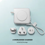 AXIE 3-in-1 Global Wall Charger & 10k mAh Power Bank - iGadget