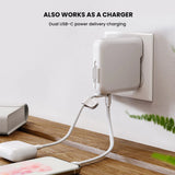 AXIE 3-in-1 Global Wall Charger & 10k mAh Power Bank - iGadget
