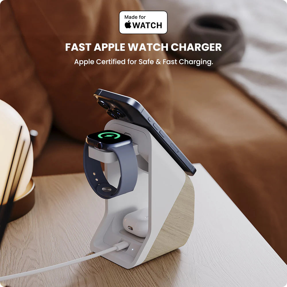 NOVA 3-in-1 Fast Wireless Charging Station - igadget - Journey ouedkniss-jumia