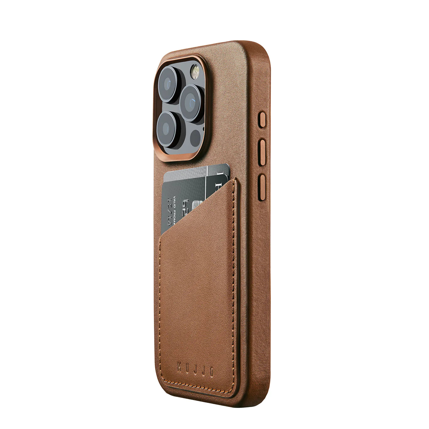 Full Leather Wallet Magsafe Case iPhone 14 Pro Max - iGadget