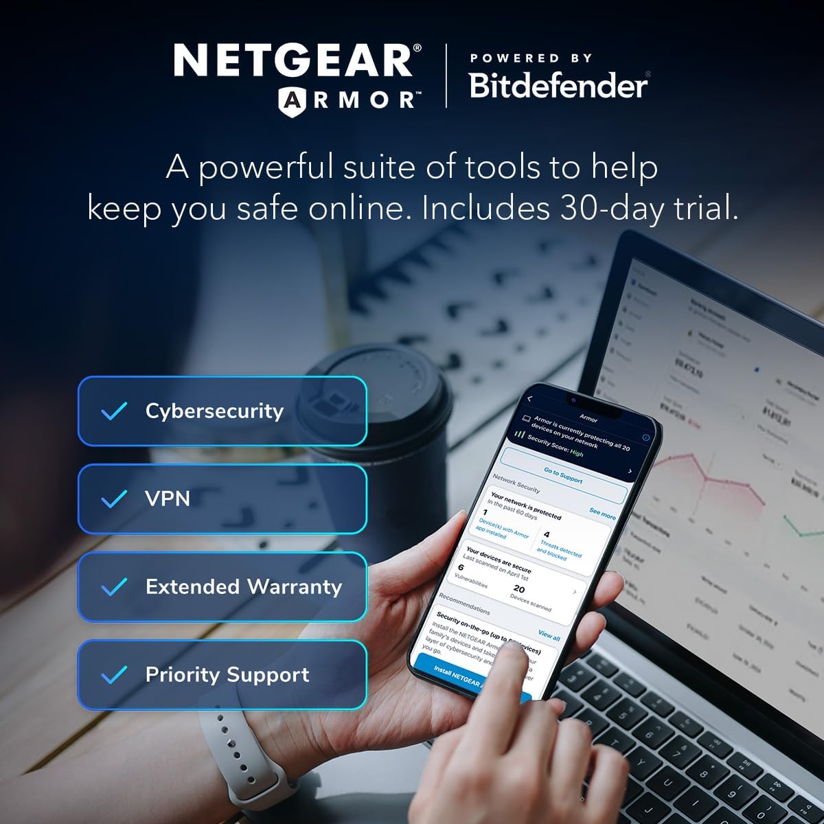 Nighthawk BE3600 WiFi 7 Router (RS90) - igadget - Netgear ouedkniss-jumia