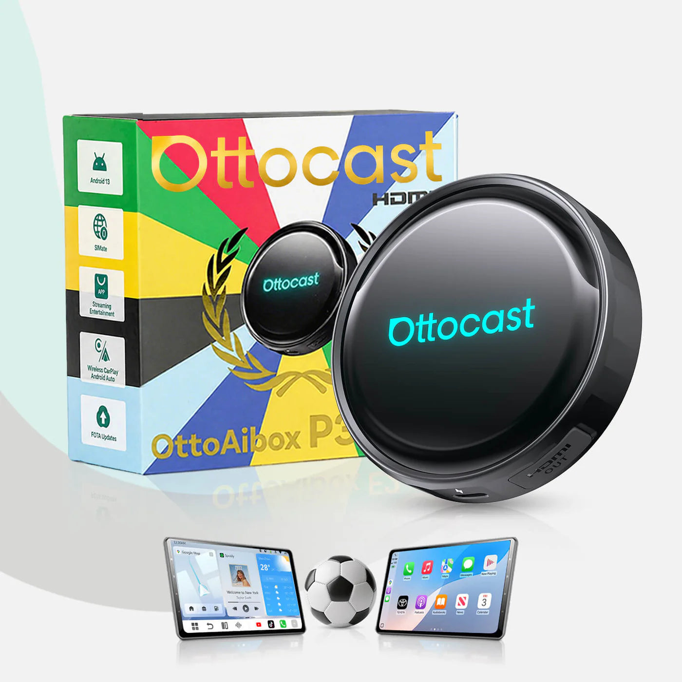 OttoAibox P3 Pro CarPlay AI Box