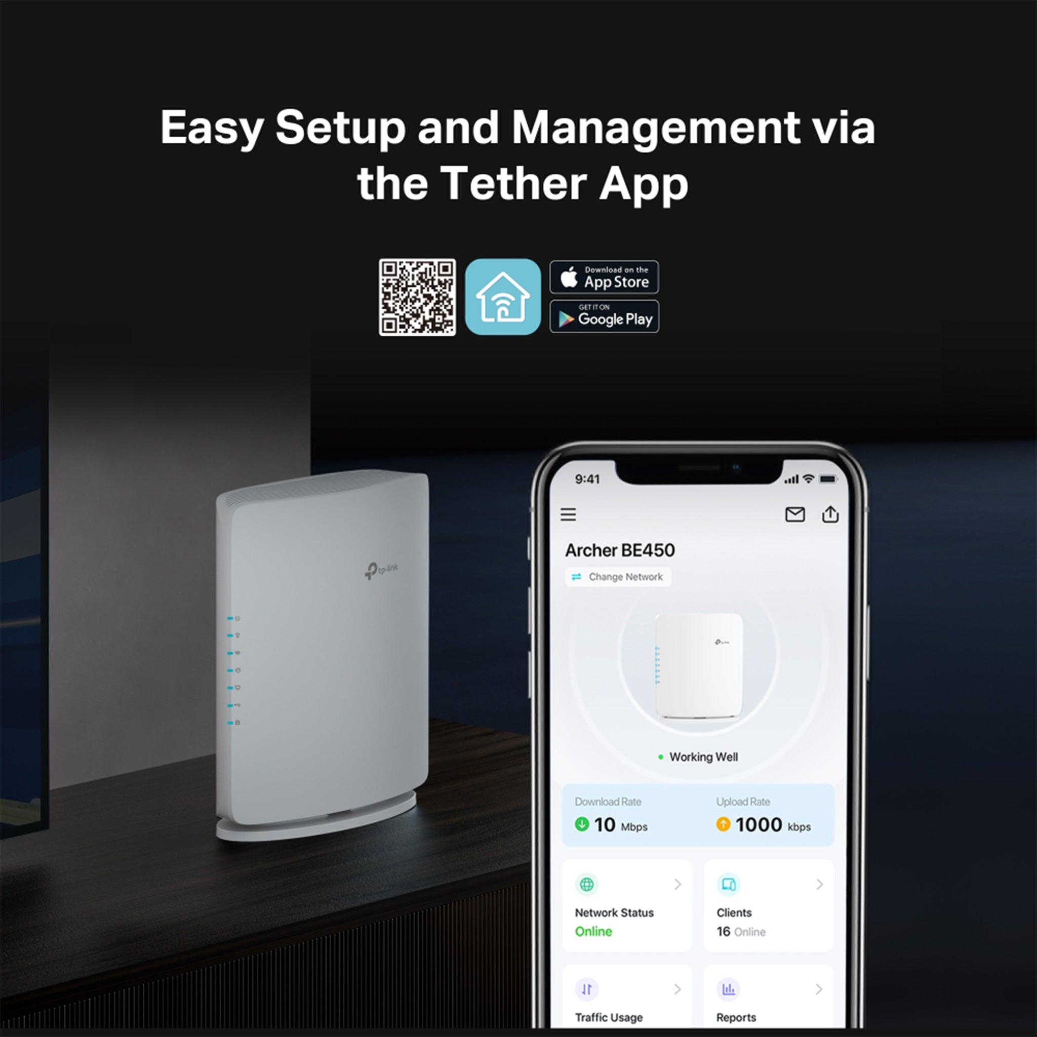 Archer BE450 Dual-Band Wi-Fi 7 Router - igadget - TP-LINK ouedkniss-jumia