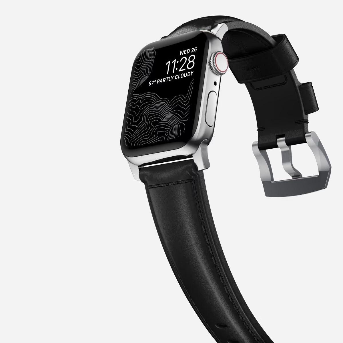 Nomad Traditional Band Silver Hardware - iGadget Store