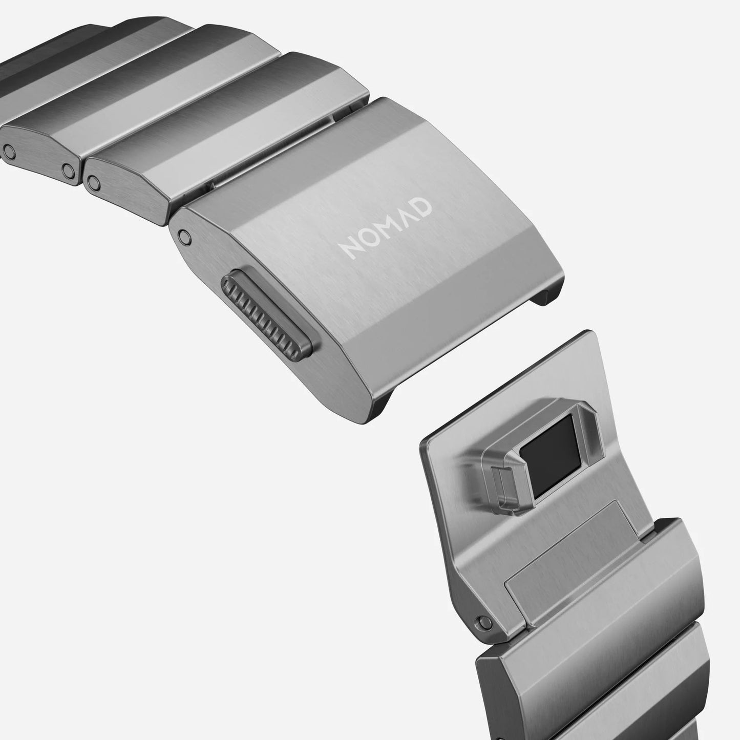 Nomad Titanium Apple Watch Band - Silver Hardware - iGadget Store